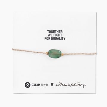 Armbandje met aventurine steen